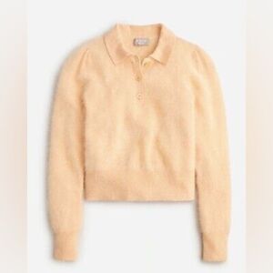 J.Crew Cashmere Peach Fuzzy Sweater, XS - Cozy Luxury, New with Tags​​